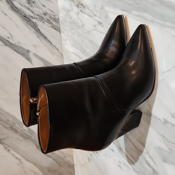 Tory Burch lila pointed toe bootie sz - Picture 1 of 13